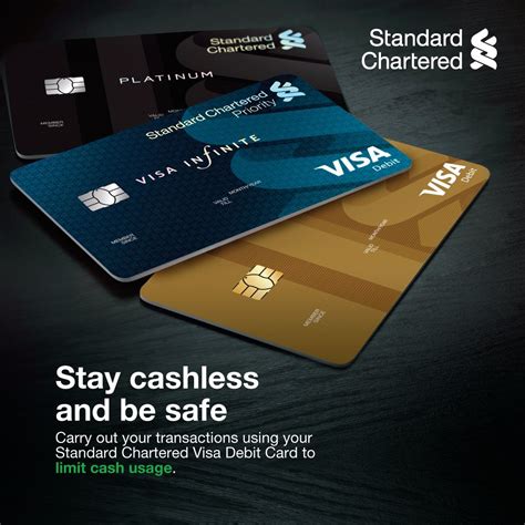 standard chartered visa debit card